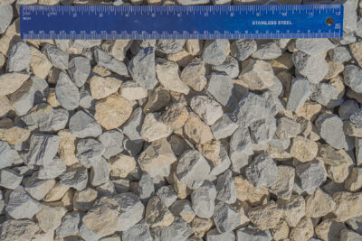 1.25" clean limestone