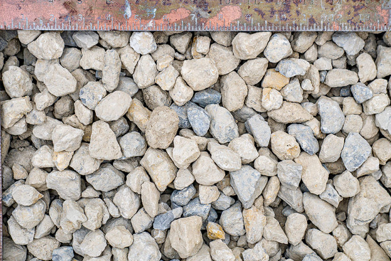 50mm clean limestone