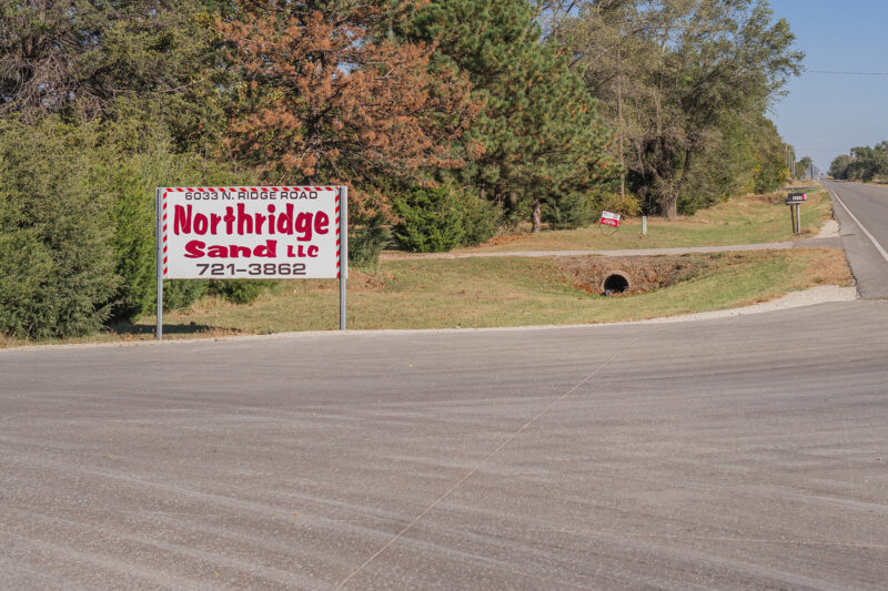 Northridge Sand entrance Northridge Sand entrance
